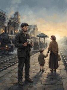 You Are Mine Urdu novel by Zeenia Sharjeel cover showing a man holding a photograph at a station
